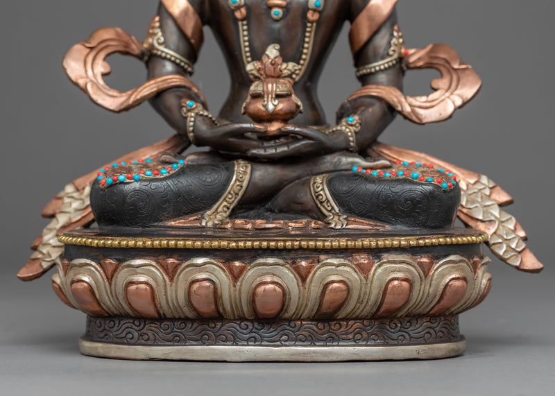 Amitayus Long Life Buddha Sculpture | Traditional Himalayan Art