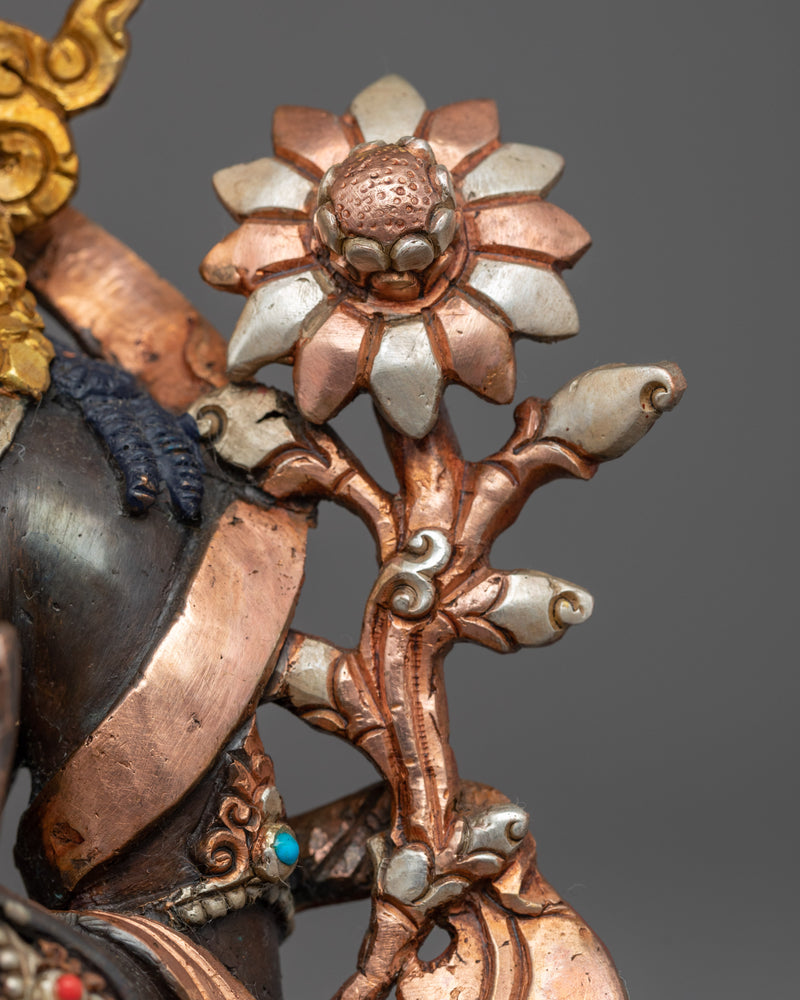 Bodhisattva Sculpture Altar Set | Traditional Himalayan Artwork