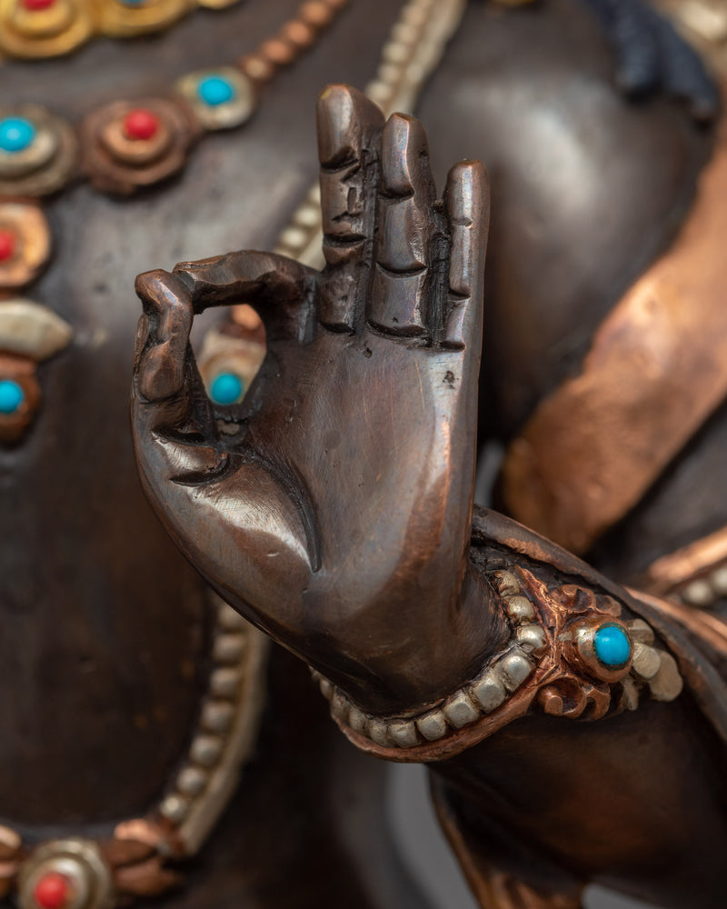 Bodhisattva Sculpture Altar Set | Traditional Himalayan Artwork
