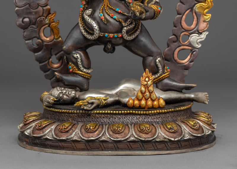 Black Dzambhala Statue | Wealth Deity