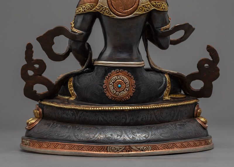 Vajrasattva Dorje Sempa Statue | Handmade Buddhist Sculpture