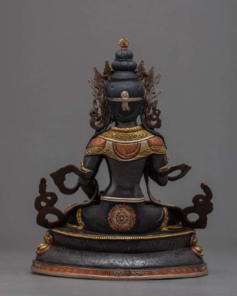 Vajrasattva Dorje Sempa Statue | Handmade Buddhist Sculpture