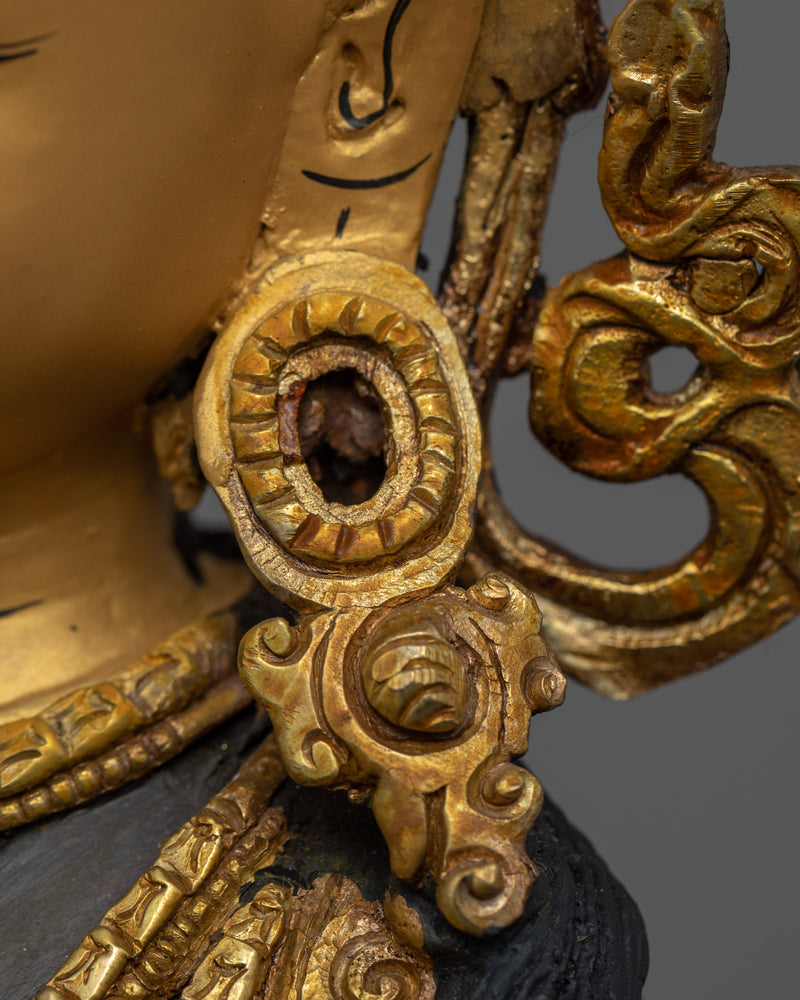 Vajrasattva Dorje Sempa Statue | Handmade Buddhist Sculpture