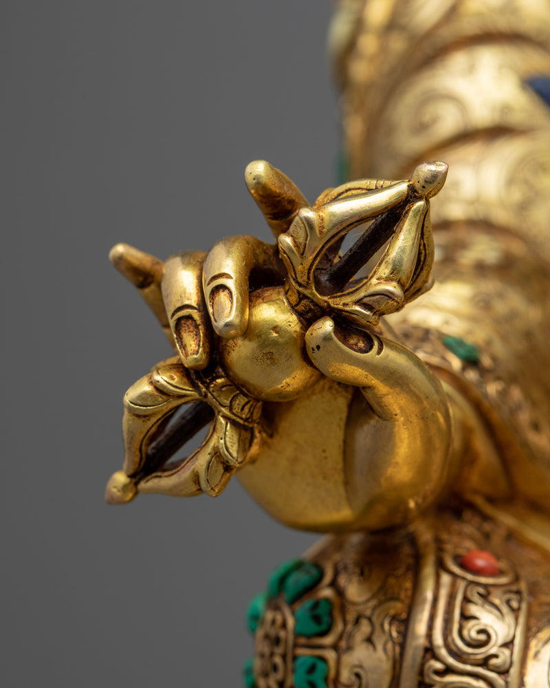 Guru Padmasambhava Statue Art | Tibetan Buddhist Artwork