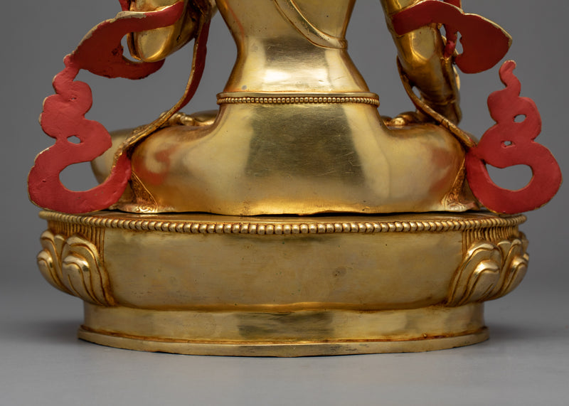 Buddhist White Tara Sculpture | Long-Life Deity