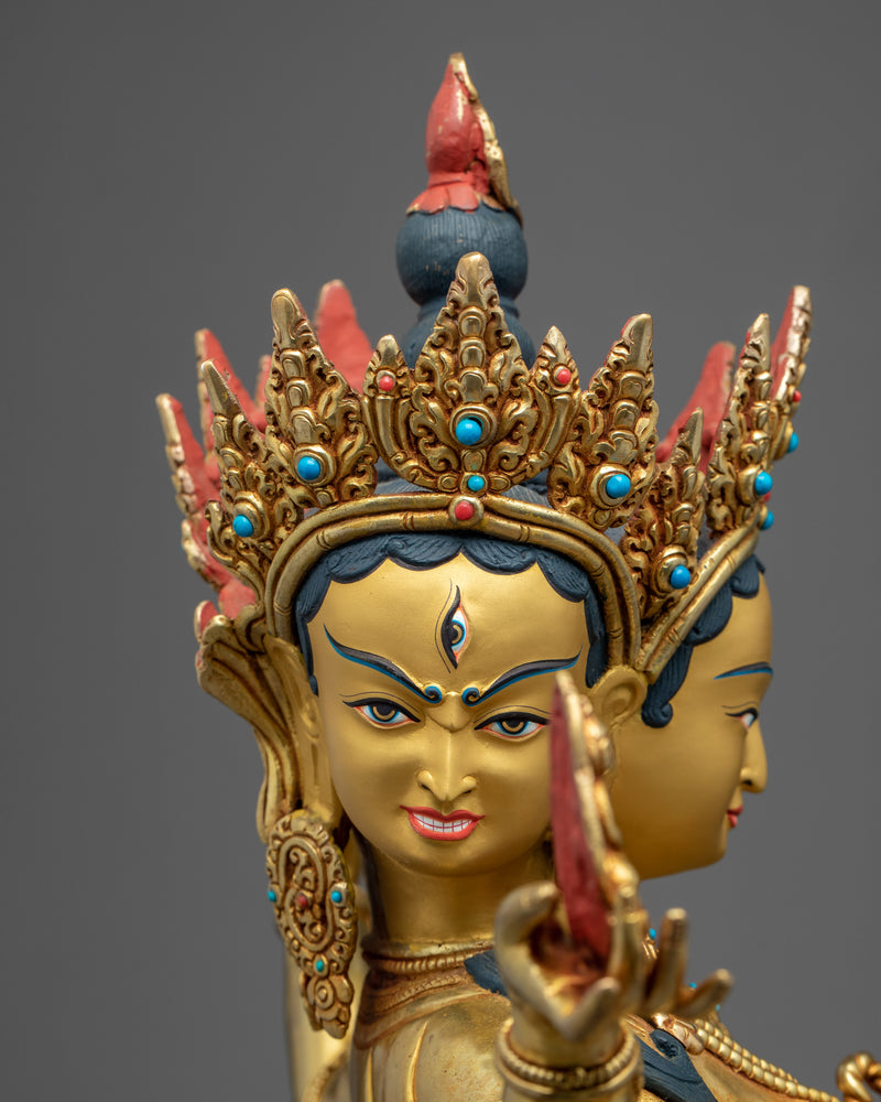 Dakini Namgyalma Sculpture | Tibetan Buddhist Dakini of Longevity