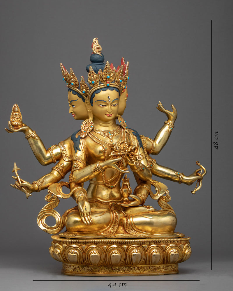 Dakini Namgyalma Sculpture | Tibetan Buddhist Dakini of Longevity