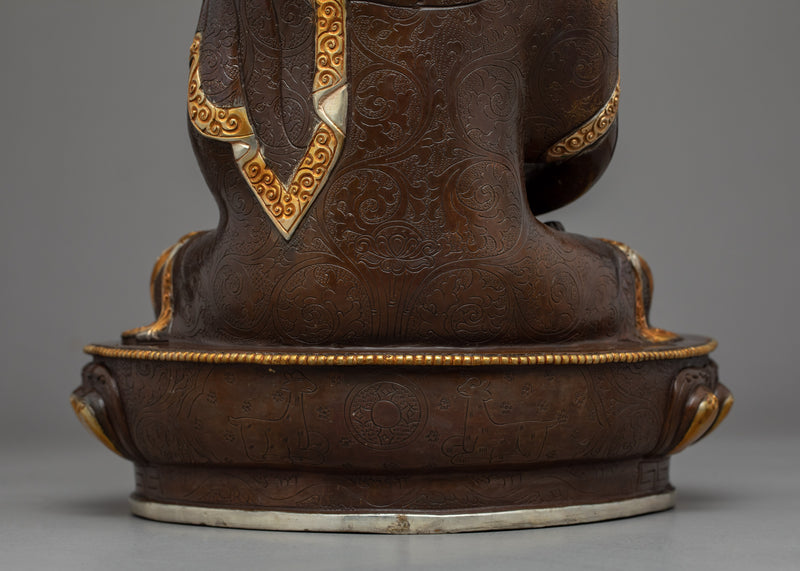 Indoor Amitabha Buddha Sculpture | Traditional Buddhist Art