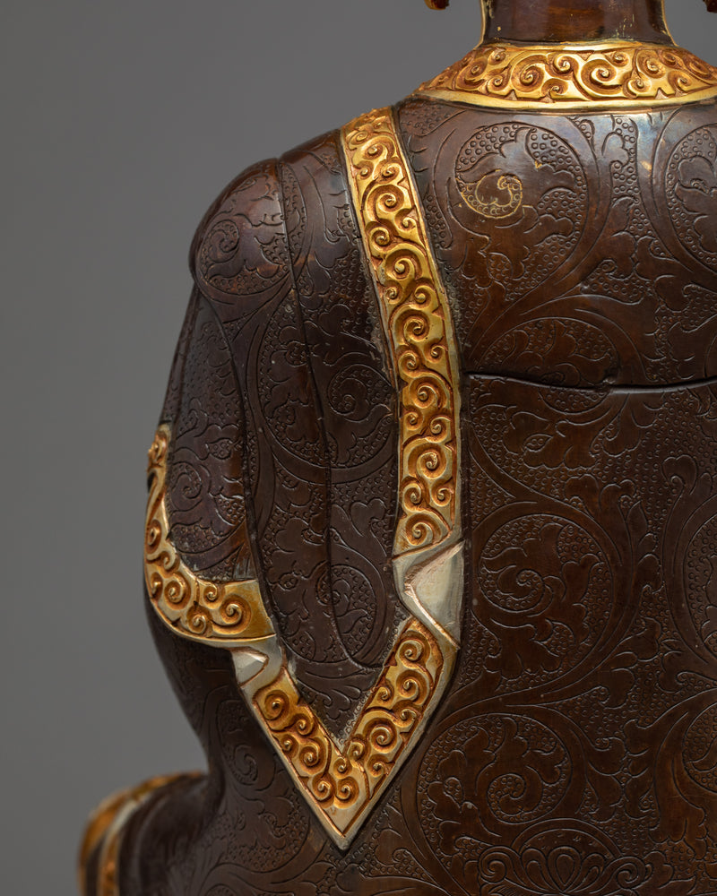 Indoor Amitabha Buddha Sculpture | Traditional Buddhist Art
