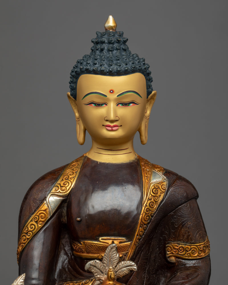 Blue Medicine Buddha Sculpture | Healing Buddha Art