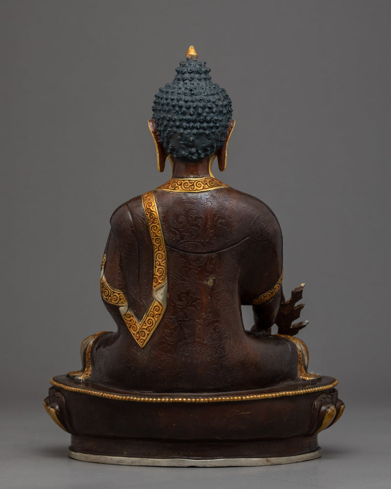 Blue Medicine Buddha Sculpture | Healing Buddha Art
