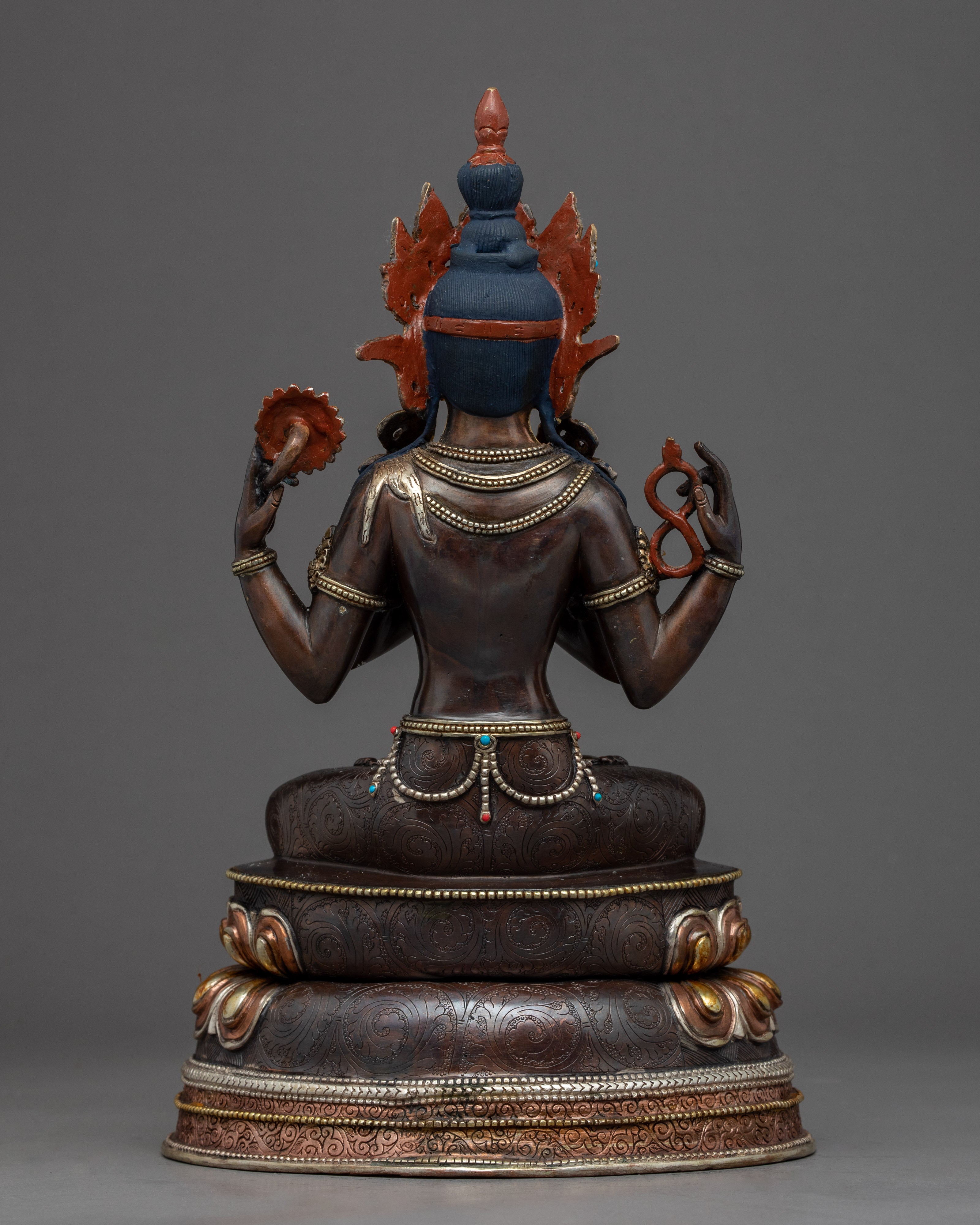 Bodhisattva Chenrezig Art Statue | Traditional Himalayan Art