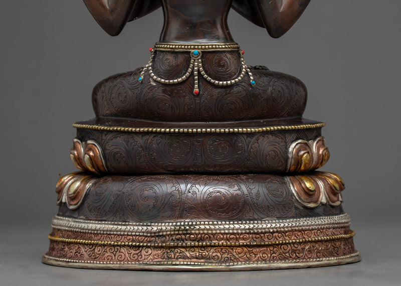 Bodhisattva Chenrezig Art Statue | Traditional Himalayan Art