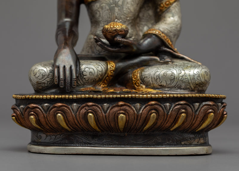 Shakyamuni Buddha Sculpture Nepal | Traditional Buddhist Art