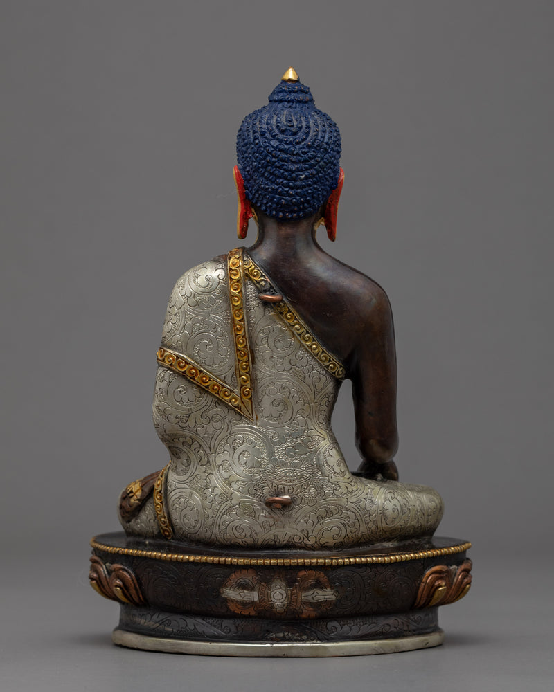 Shakyamuni Buddha Sculpture Nepal | Traditional Buddhist Art