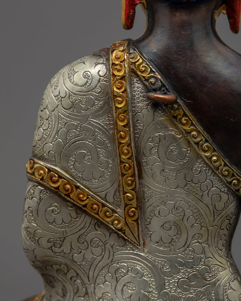 Shakyamuni Buddha Sculpture Nepal | Traditional Buddhist Art