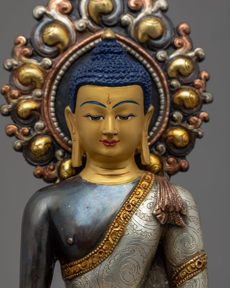 Siddhartha Gautama Enlightenment Sculpture | Traditional Buddhist Art