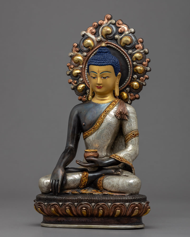 Siddhartha Gautama Enlightenment Sculpture | Traditional Buddhist Art