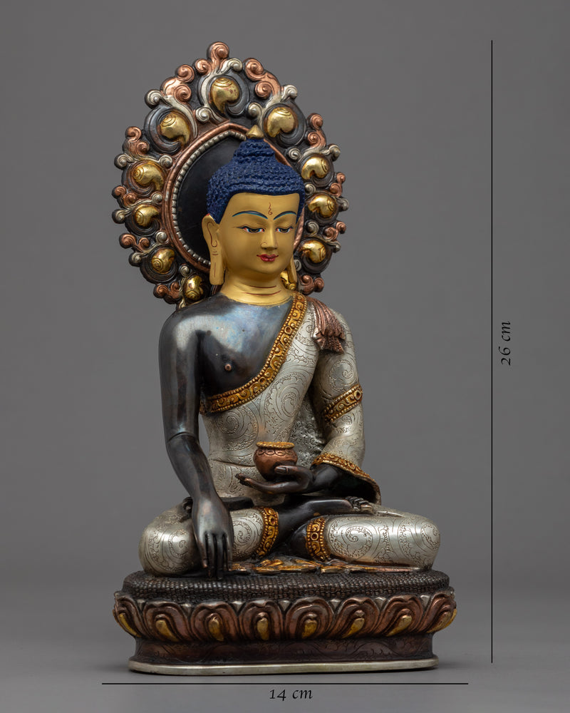 Siddhartha Gautama Enlightenment Sculpture | Traditional Buddhist Art
