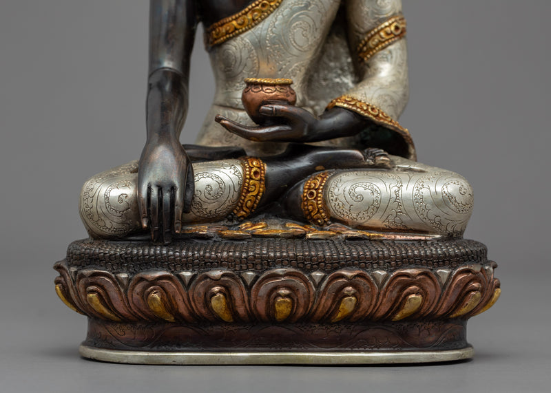 Siddhartha Gautama Enlightenment Sculpture | Traditional Buddhist Art