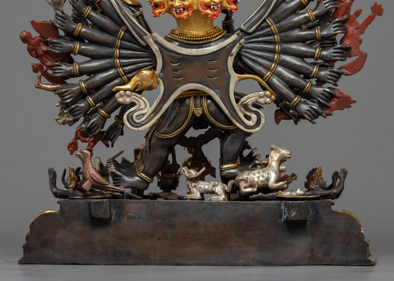 Manjushri Yamantaka Statue | Handcrafted Buddhist Art