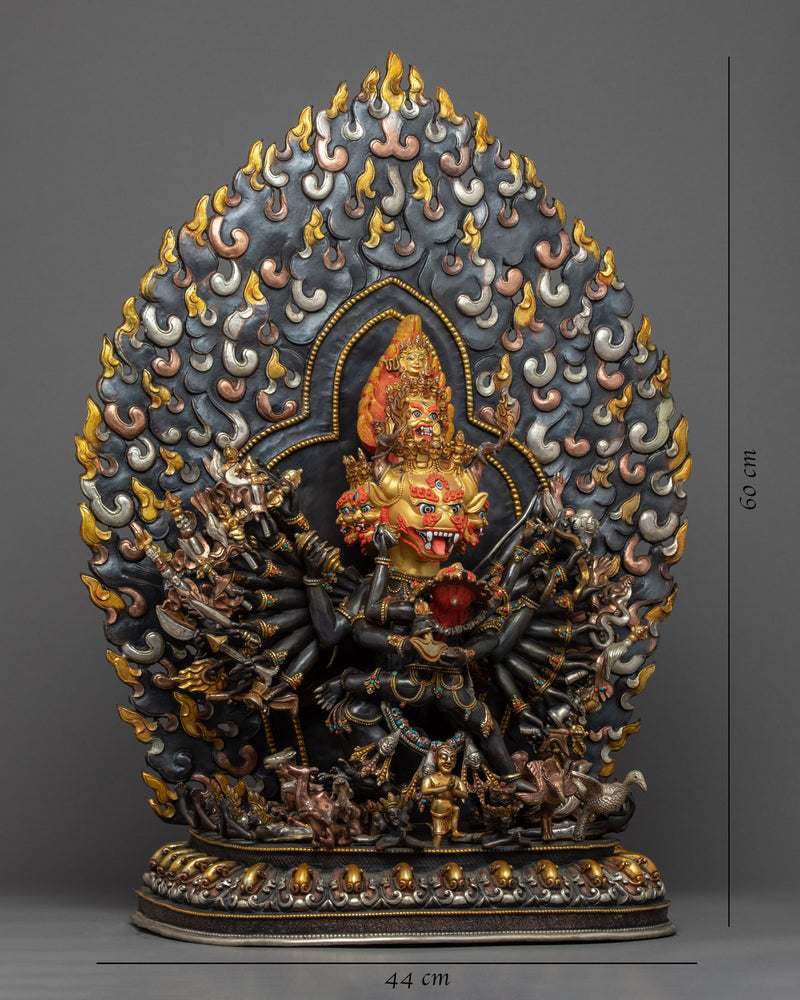 Manjushri Yamantaka Statue | Handcrafted Buddhist Art