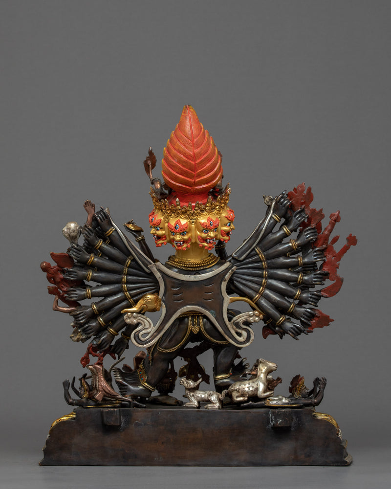 Manjushri Yamantaka Statue | Handcrafted Buddhist Art