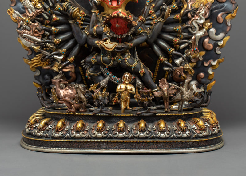 Manjushri Yamantaka Statue | Handcrafted Buddhist Art