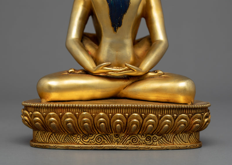 Samantabhadra With Consort Statue | Traditionally Hand-Carved Statue