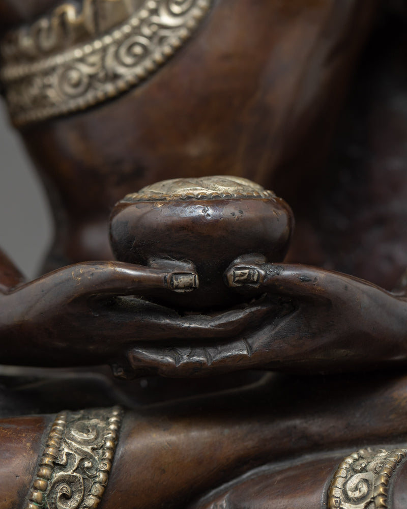 Amitabh Buddha Sculpture | Traditionally Hand Carved in Nepal