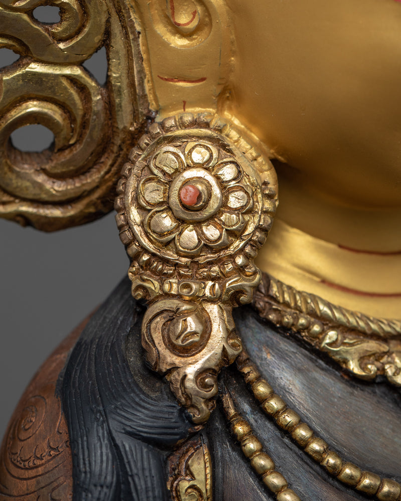 Vajrasattva Dorje Sempa Sculpture | Traditional Himalayan Art of Nepal