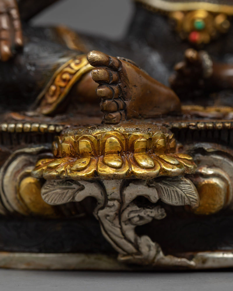 Female Buddha Green Tara Sculpture | Mother Tara Statue