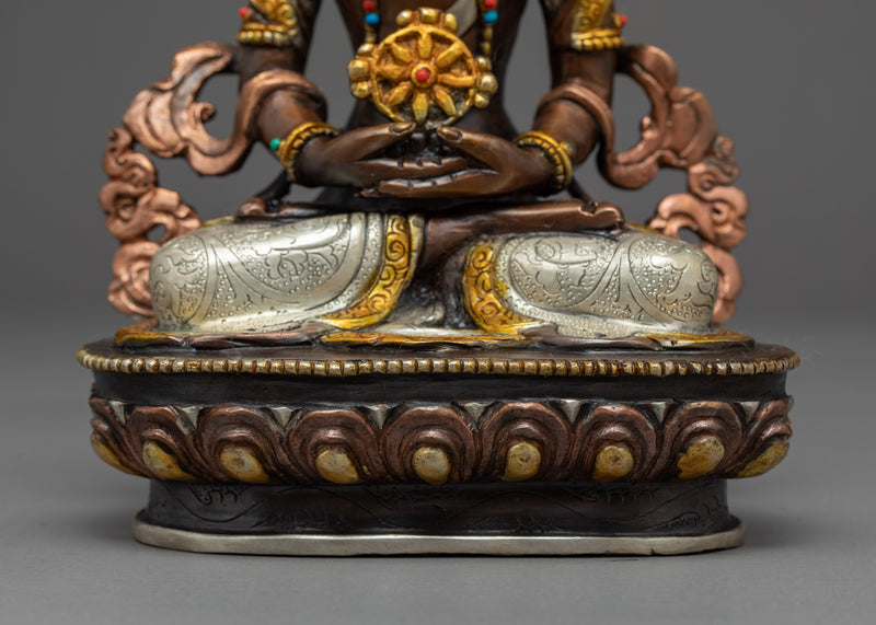Sarvavid Maha Vairochana Statue | Handmade Buddhist Deity