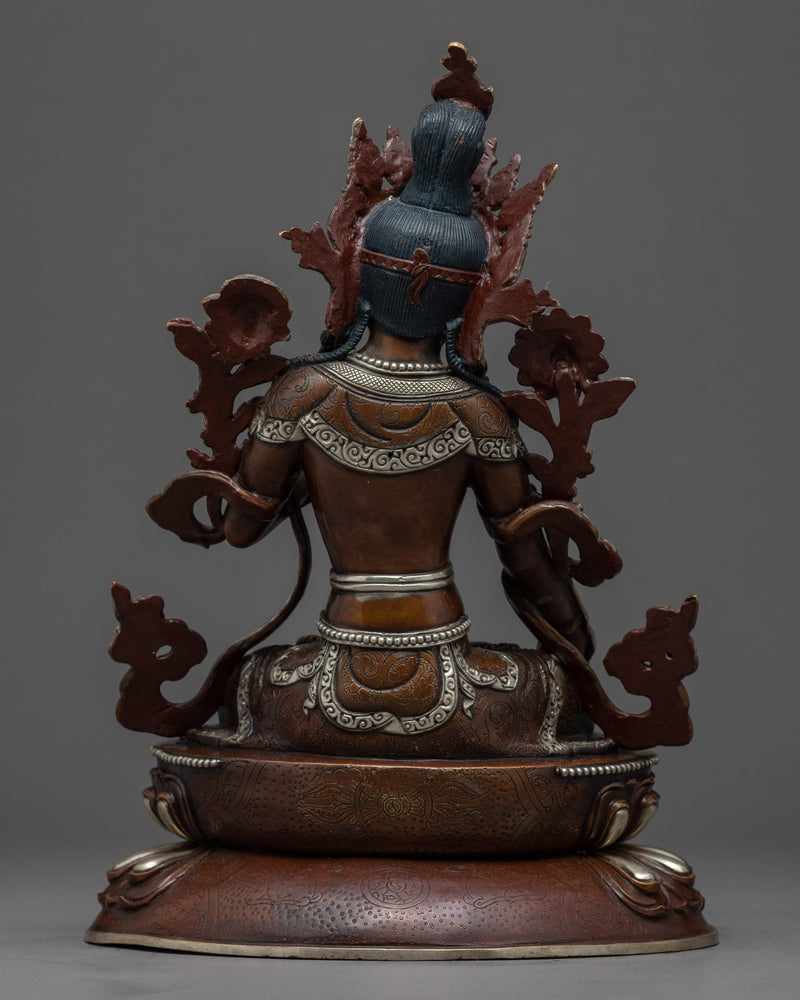 White Tara Buddha Sculpture | Hand-crafted Mother Tara Statue