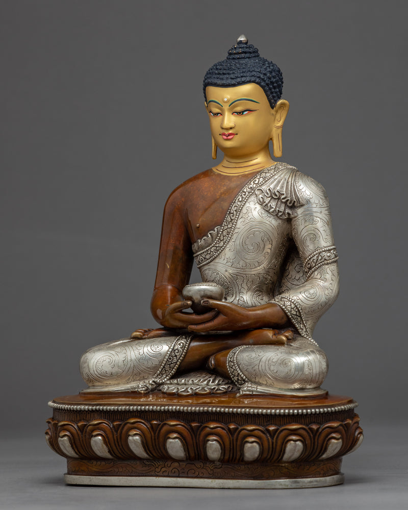Seated Buddha Amitabha Sculpture | Traditional Tibetan Art Of Buddha Amitabha