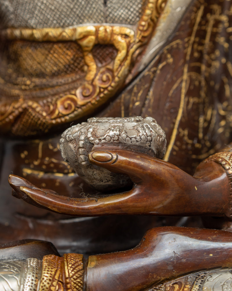 Statue of Buddha Siddhartha Gautama | Traditional Himalayan Statue