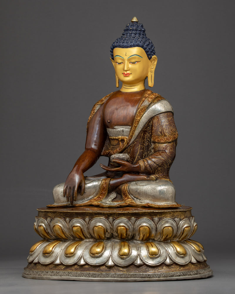 Statue of Buddha Siddhartha Gautama | Traditional Himalayan Statue