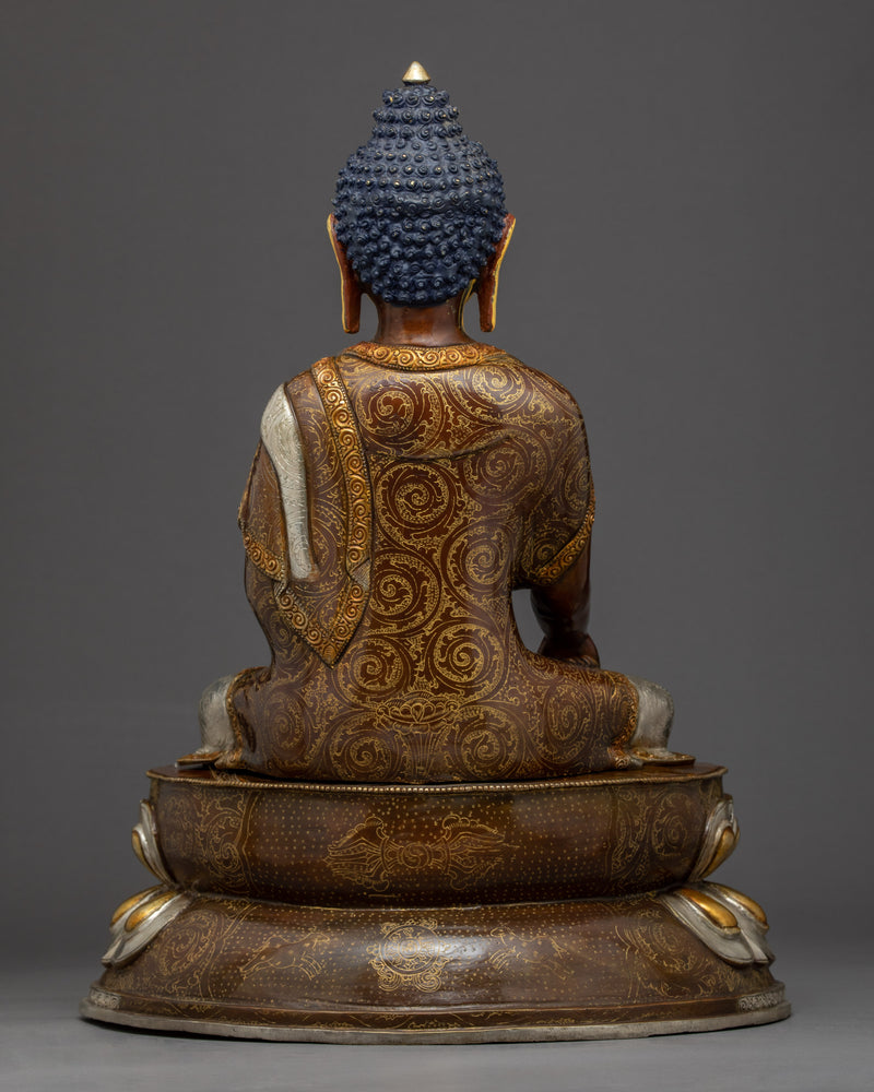 Statue of Buddha Siddhartha Gautama | Traditional Himalayan Statue