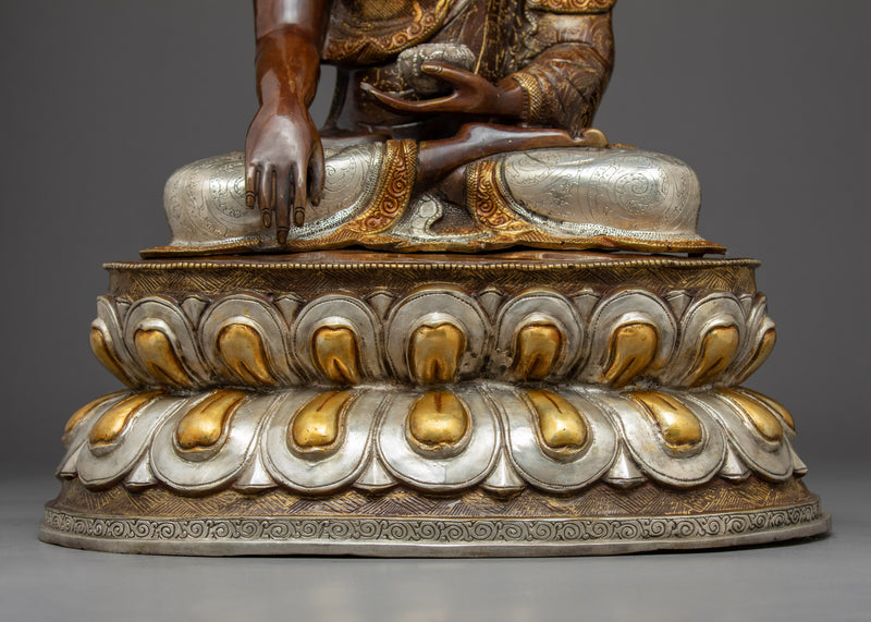 Statue of Buddha Siddhartha Gautama | Traditional Himalayan Statue