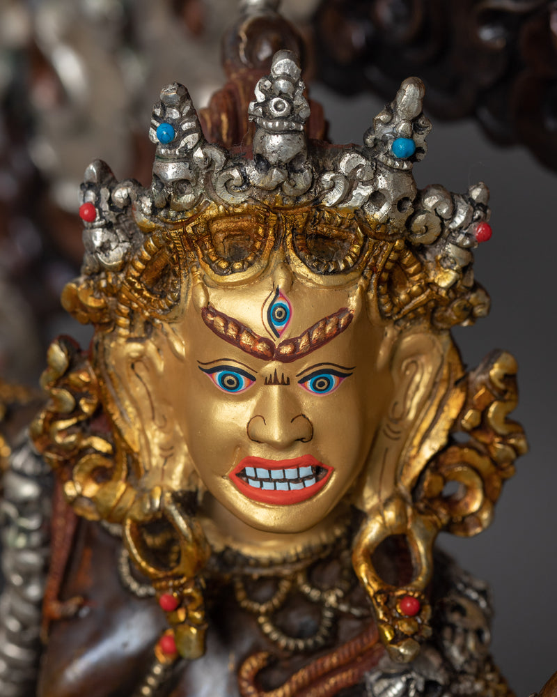 Vajrayogini Gold Statue | Buddhist Dakini Statue