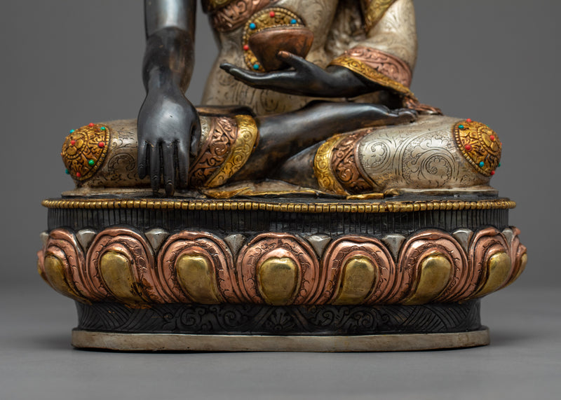 Five Dhyani Buddhas Statue Set | Vairochana | Akshobhya | Ratnasambhava | Amitabha | Amogasiddhi