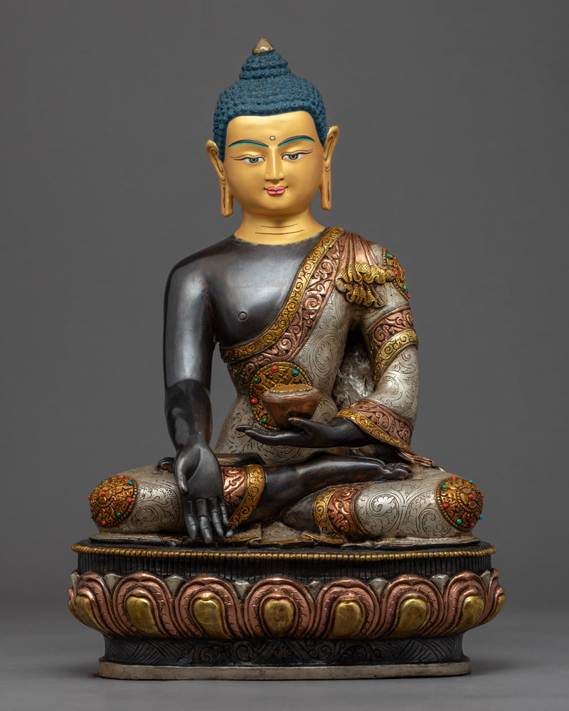 Five Dhyani Buddhas Statue Set | Vairochana | Akshobhya | Ratnasambhava | Amitabha | Amogasiddhi