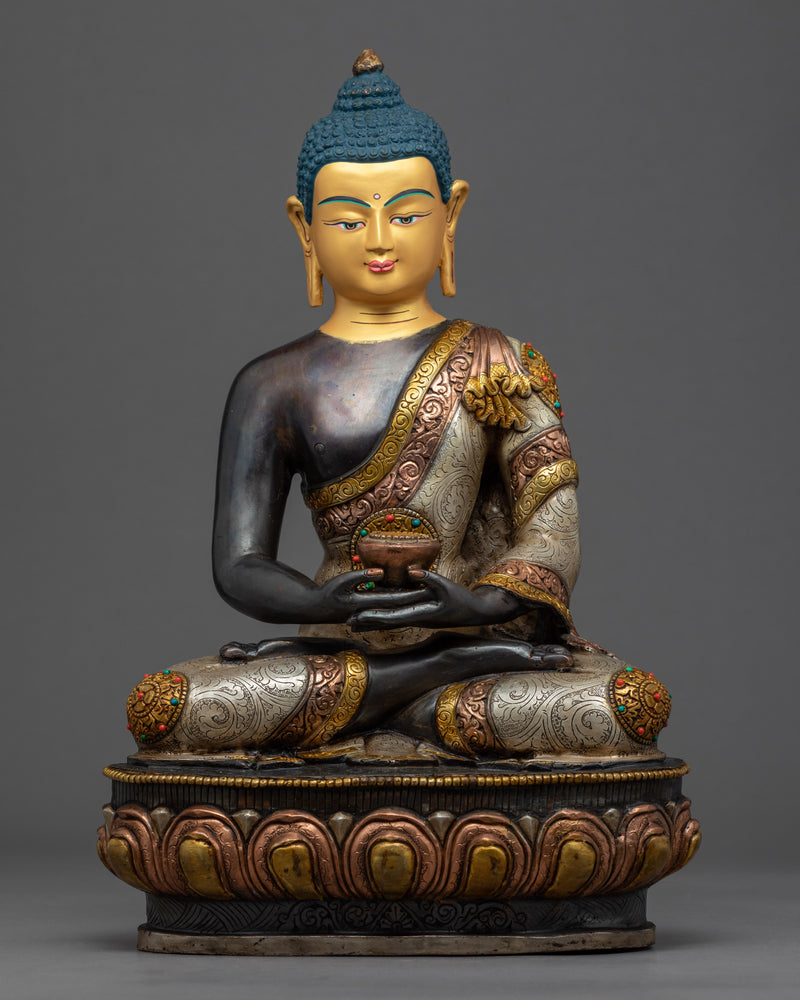 Five Dhyani Buddhas Statue Set | Vairochana | Akshobhya | Ratnasambhava | Amitabha | Amogasiddhi