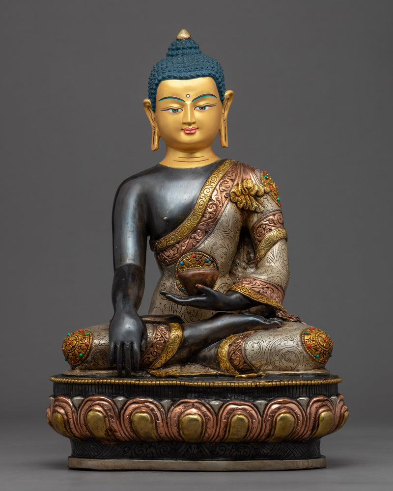 Five Dhyani Buddhas Statue Set | Vairochana | Akshobhya | Ratnasambhava | Amitabha | Amogasiddhi