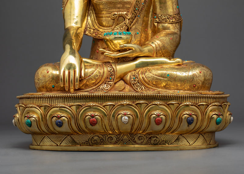 The Historical Buddha Statue | Hand Crafted Shakyamuni Buddha Art