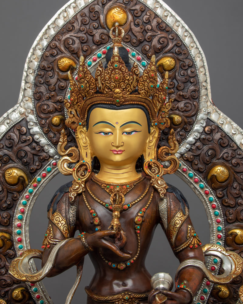 Vajrasattva Meditation Sculpture | Buddhist Deity Statue