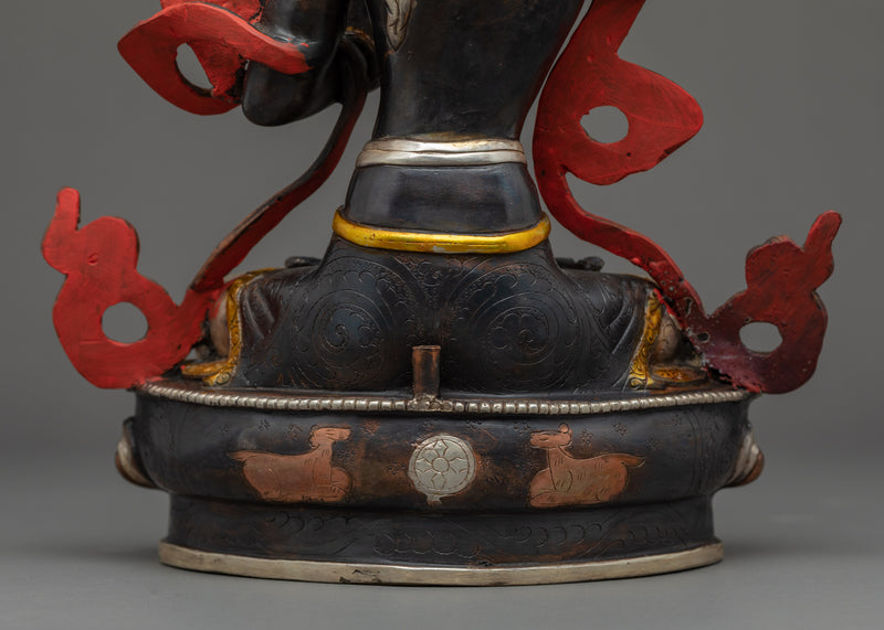 Maha Manjushri Sculpture | Traditional Himalayan Art of Nepal