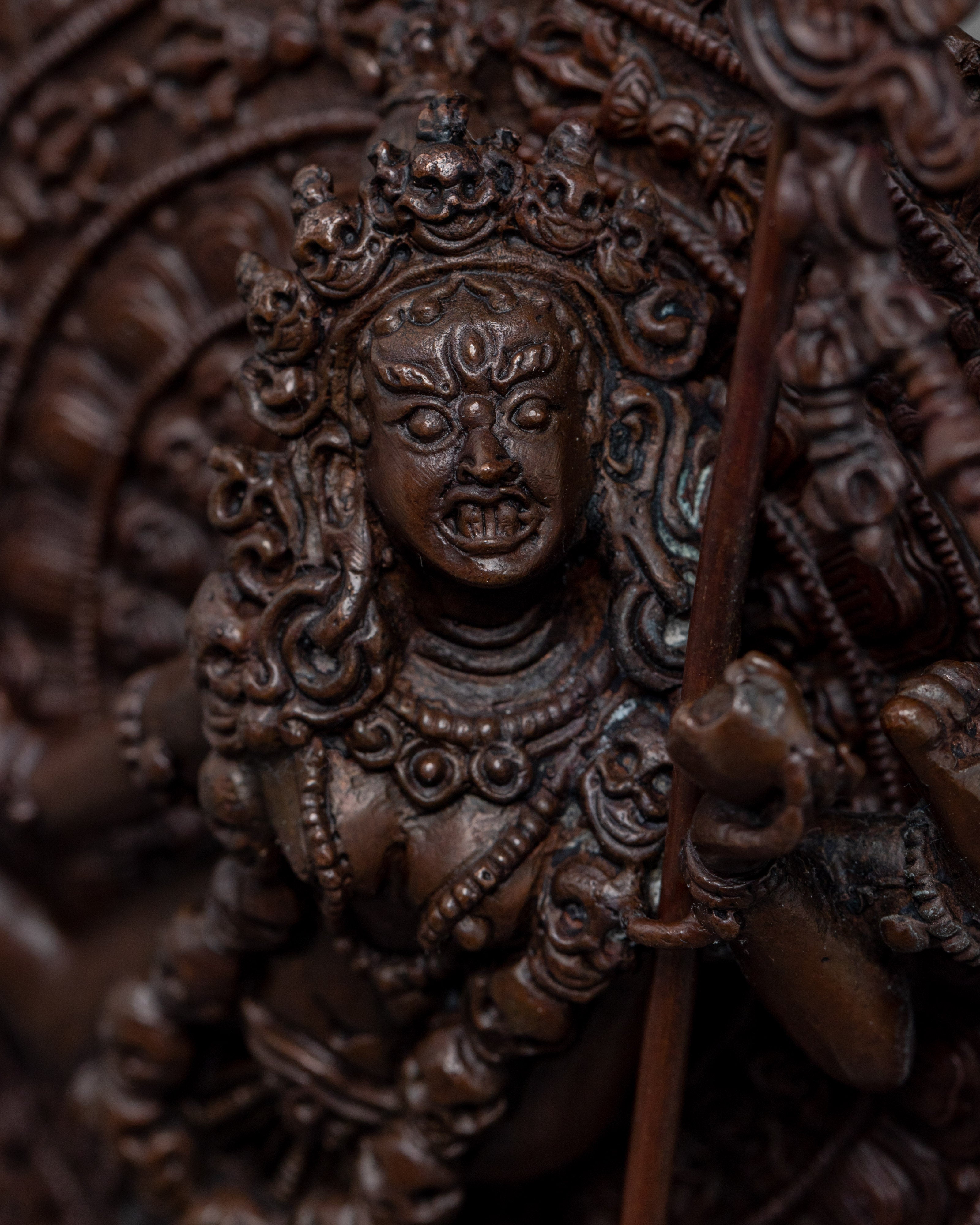 Flying Vajrayogini Sculpture | Dakini Buddhist Art