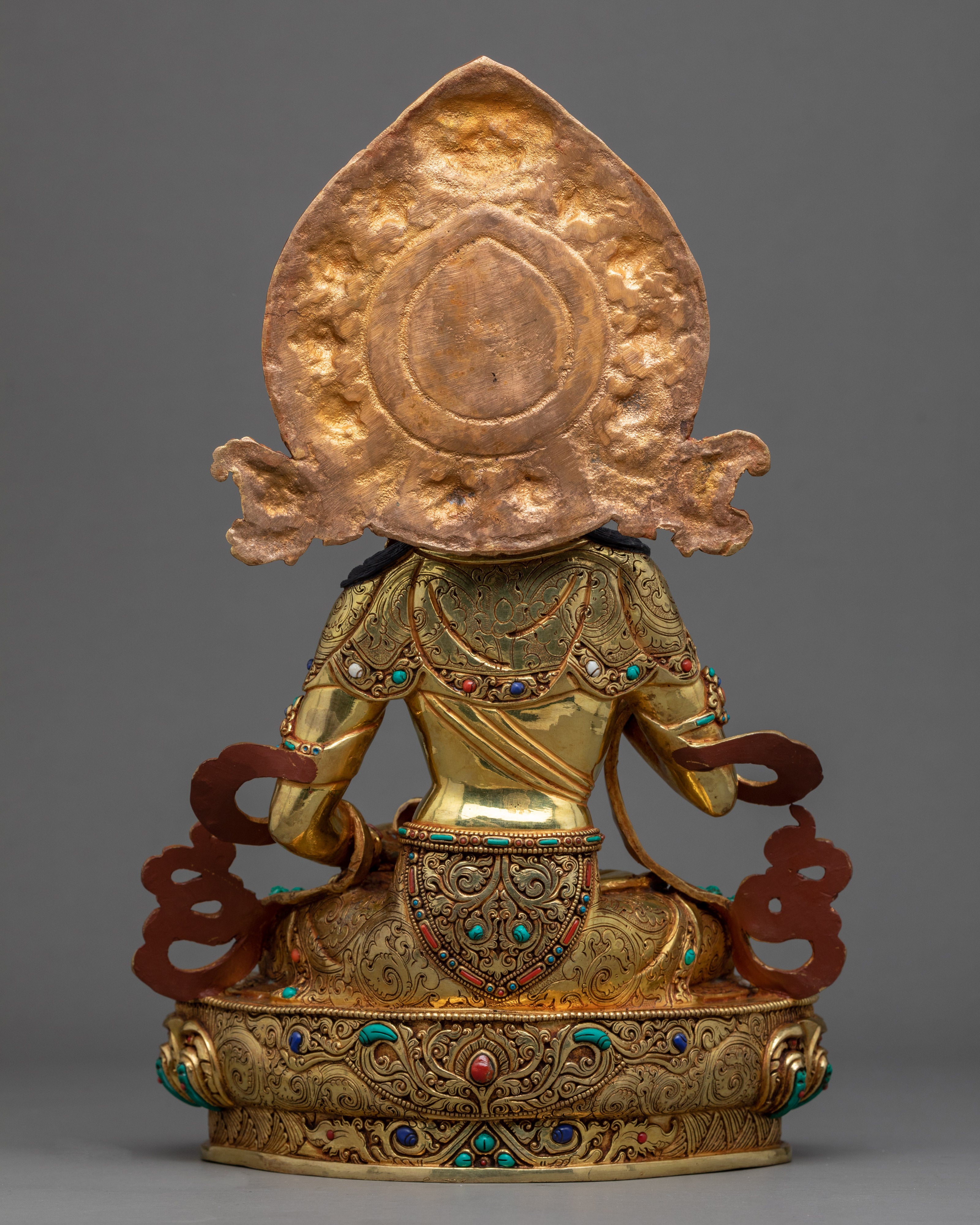 Bodhisattva Sculpture Altar Set | Traditionally Crafted Buddhist Statue Set