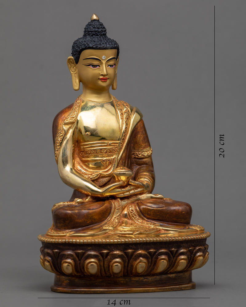 Namo Amitabha Buddha Art Statue | Traditional Buddhist Art